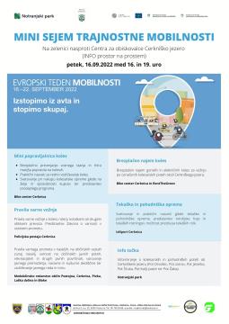 Mini sejem tranjnostne mobilnosti